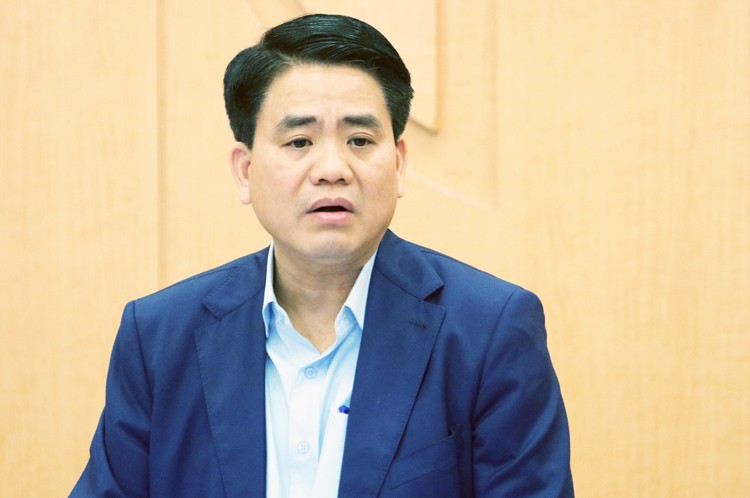 Chủ tịch UBND Hà Nội Nguyễn Đức Chung.