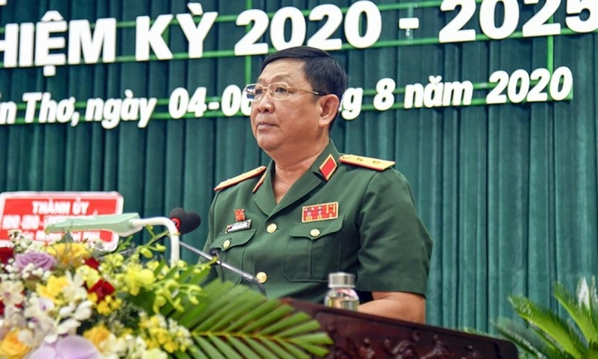 Trung tướng Huỳnh Chiến Thắng.