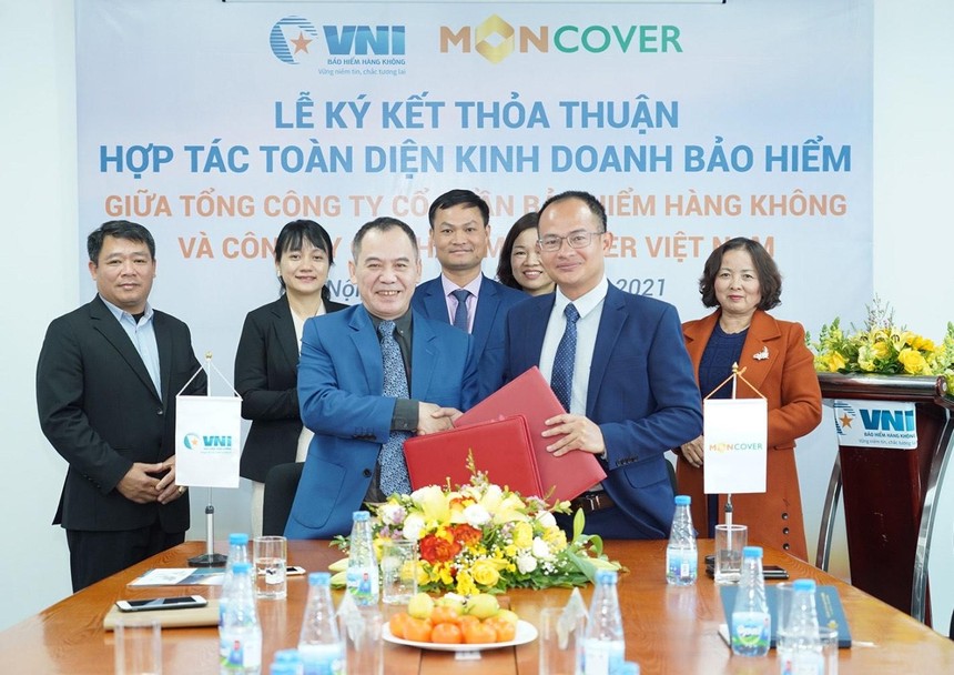 Moncover Việt Nam và Tổng công ty cổ phần Bảo hiểm Hàng không VNI ký kết hợp tác toàn diện