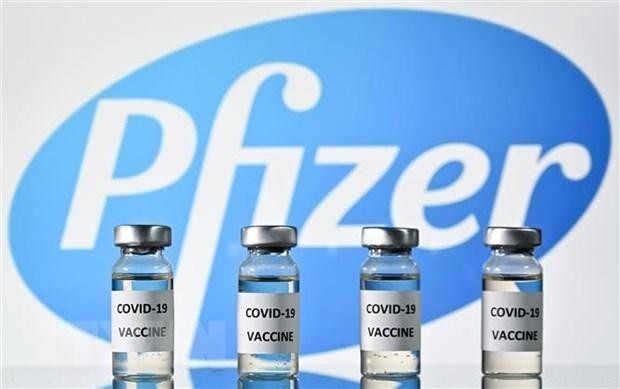 Vaccine do hãng dược Pfizer nghiên cứu và sản xuất (Nguồn:TTXVN).