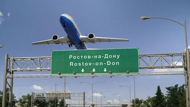 Máy bay cất cánh từ sân bay Rostov-on-Don ở Rostov (Nga), phía Đông biên giới với Ukraine. (Ảnh: Shutterstock/TTXVN).