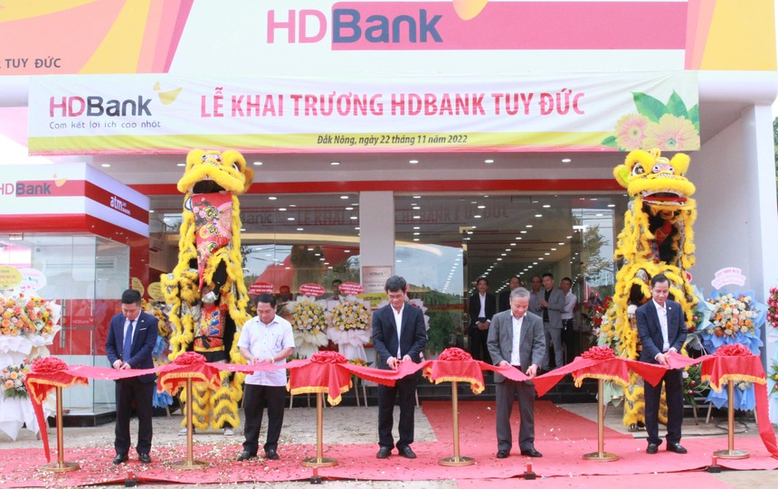 Đây cũng là điểm giao dịch thứ 4 tại tỉnh Đắk Nông và là điểm 336 trên toàn hệ thống HDBank.