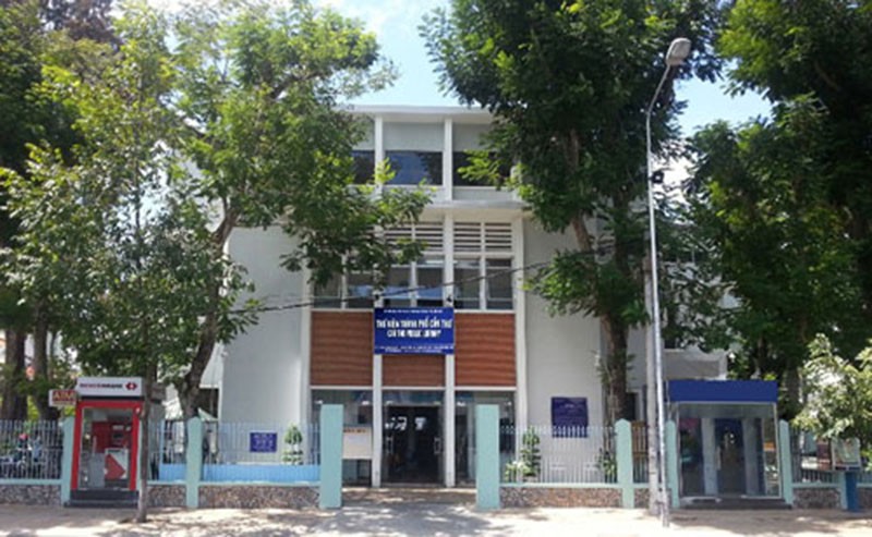 Thư viện thành phố Cần Thơ hiện hữu.