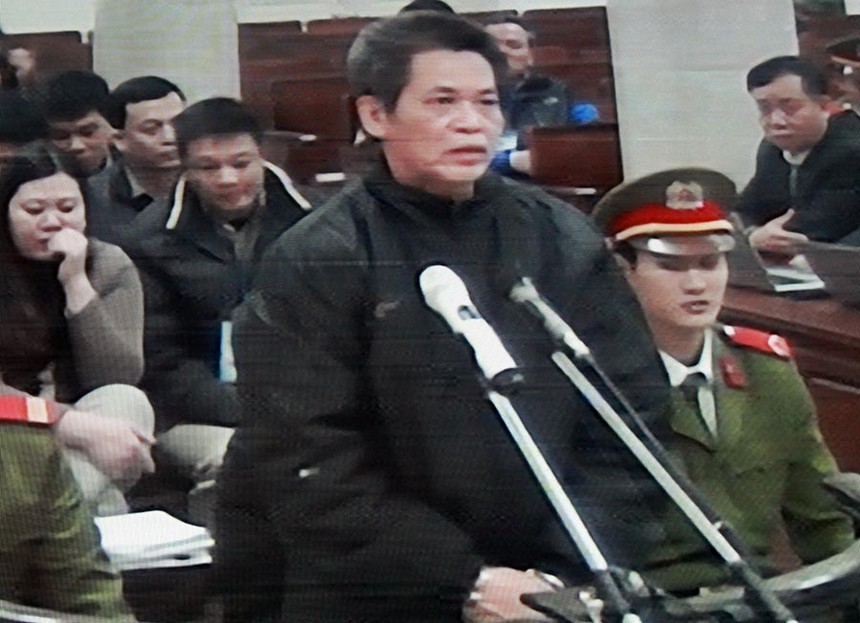 Bị cáo Phạm Thanh Tân trả lời tại tòa
