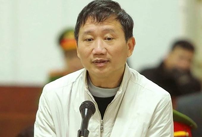 Bị cáo Trịnh Xuân Thanh