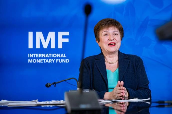Kristalina Georgieva, Giám đốc điều hành IMF.