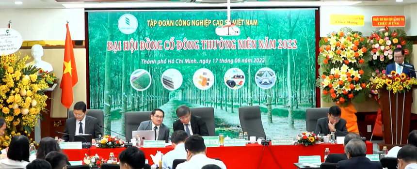 ĐHCĐ Tập đoàn Công nghiệp Cao su Việt Nam (GVR): Cổ đông thắc mắc về việc hạ tỷ lệ cổ tức