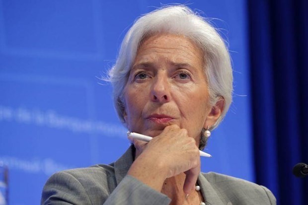 Bà Christine Lagarde, Chủ tịch Ngân hàng Trung ương châu Âu (ECB).