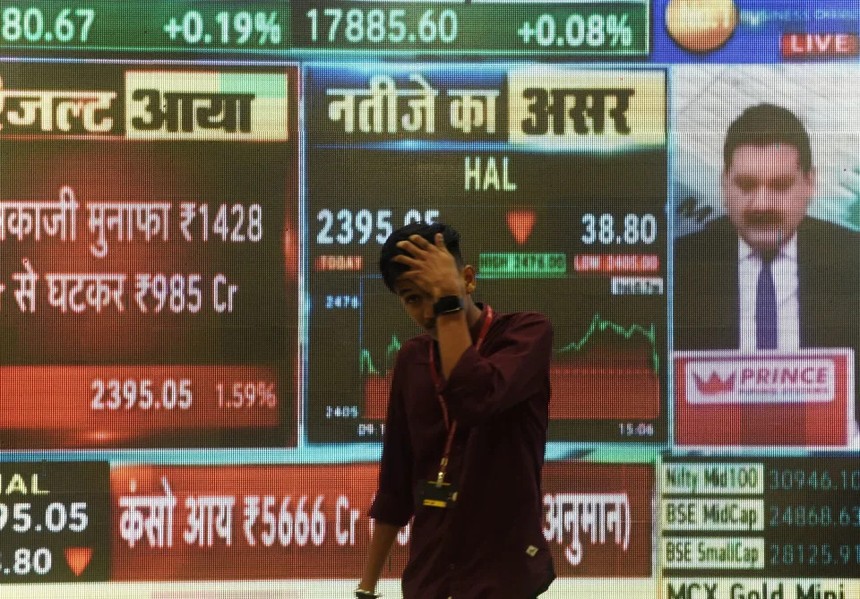 Thị trường chứng khoán Ấn Độ lấy lại vị trí thứ 5 thế giới