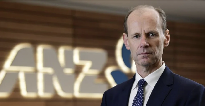 Giám đốc điều hành của ngân hàng Úc và New Zealand (ANZ) Shayne Elliott 