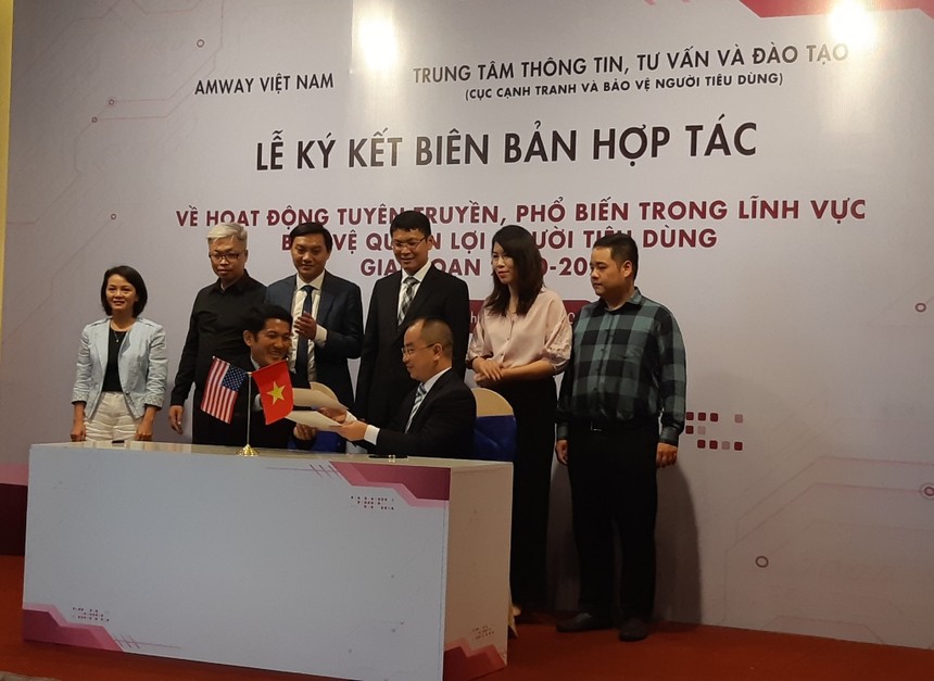 Amway Việt Nam ký hợp tác với Cục Cạnh tranh và Bảo vệ người tiêu dùng
