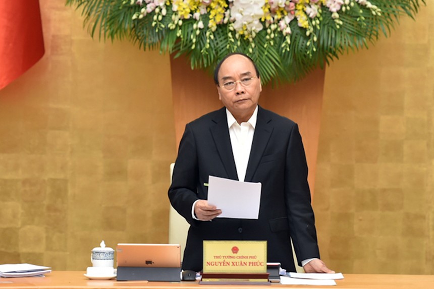 Thủ tướng Nguyễn Xuân Phúc chủ trì cuộc họp Chính phủ thường kỳ tháng 11/2020