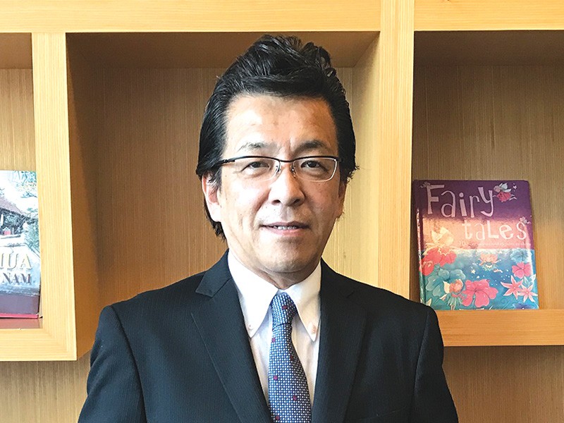 Ông Masataka “Sam” Yoshida, Giám đốc toàn cầu dịch vụ mua bán - sáp nhập (M&A) xuyên quốc gia của RECOF Corporation (Nhật Bản)