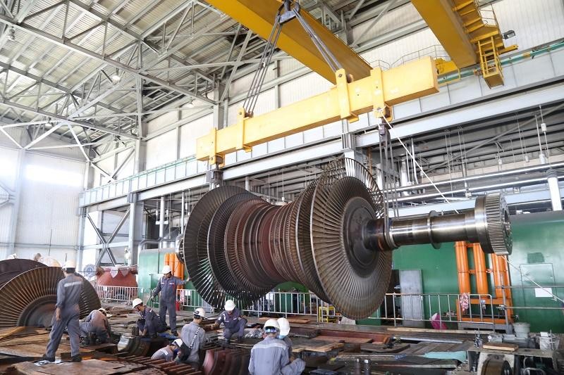 Công tác đại tu tổ máy S2 , Nhà máy nhiệt điện Duyên Hải 1 hoàn thành sớm hơn 1 ngày so với tiến độ 