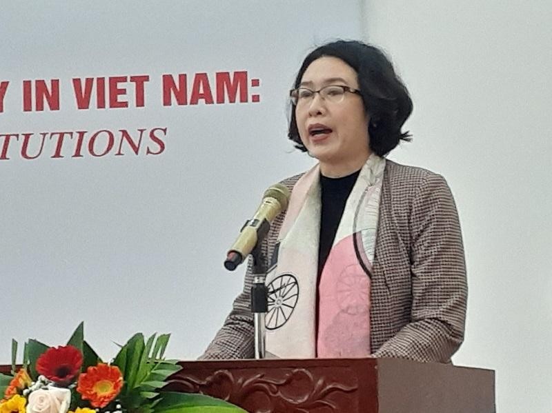 TS. Trần Thị Hồng Minh, Viện trưởng Viện Nghiên cứu quản lý kinh tế Trung ương (CIEM).