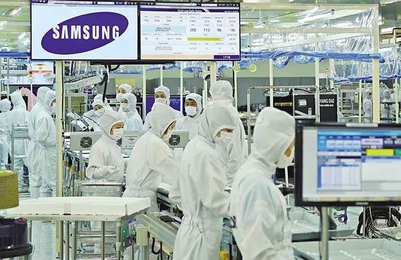 Samsung vẫn đang tiếp tục mở rộng đầu tư tại Việt Nam. Ảnh: Đức Thanh