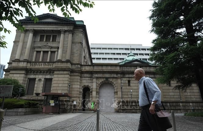 Trụ sở Ngân hàng Trung ương Nhật Bản (BoJ) tại thủ đô Tokyo. Ảnh: AFP/ TTXVN