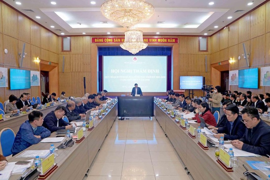 Hội nghị thẩm định Quy hoạch tỉnh Bà Rịa - Vũng Tàu thời kỳ 2021-2030, tầm nhìn đến năm 2050. (Ảnh: Đức Trung)