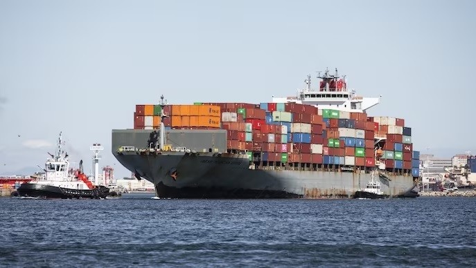 Các công ty vận tải biển buộc phải chuyển hướng tàu của họ ra khỏi Biển Đỏ sau các cuộc tấn công của phiến quân Houthi. Ảnh: AFP