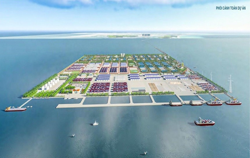 Phối cảnh dự án cảng Vạn Ninh