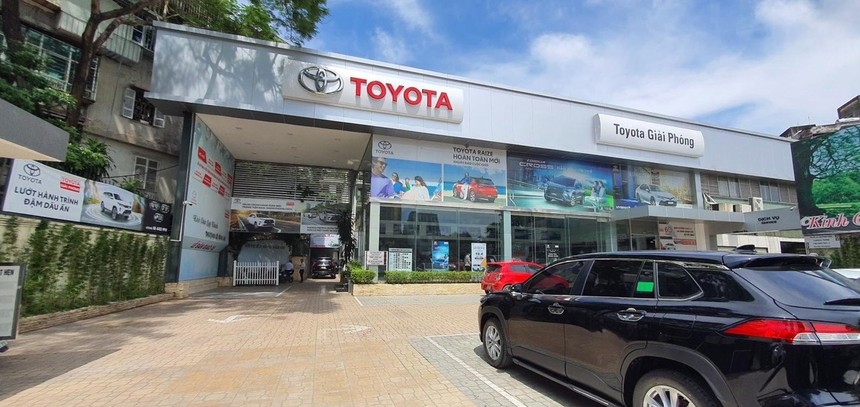 Toyota Giải Phóng – một trong 83 showroom ô tô thuộc hệ thống Savico (thành viên của SVC Holdings)