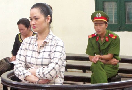 Bị cáo Nguyễn Nha Trang tại phiên xét xử ngày 12/6