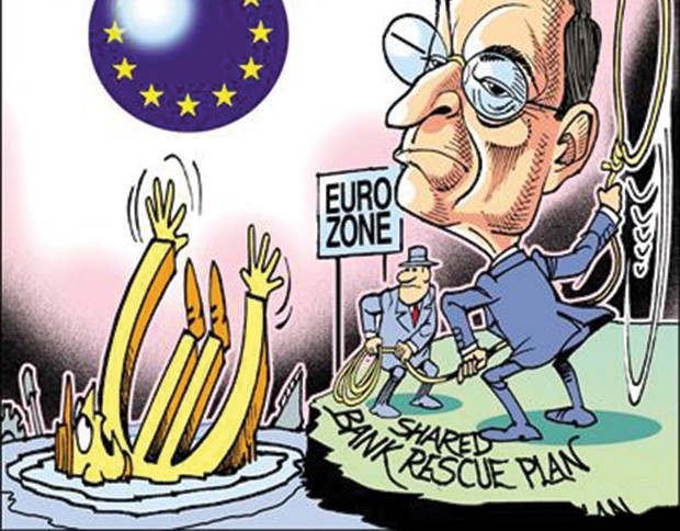 ECB đau đầu với vấn đề sụt giảm cho vay tại eurozone