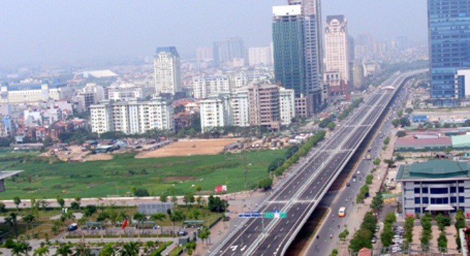 Múc giá cao nhất của quận Nam Từ Liêm là khu vực đường Phạm Hùng