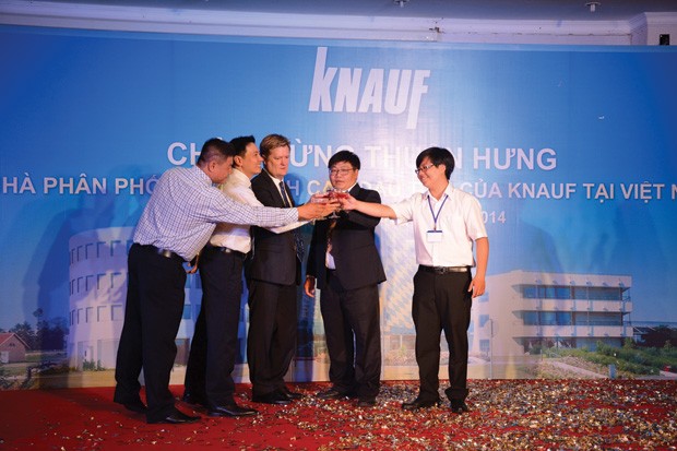 Knauf Việt Nam công bố nhà phân phối đầu tiên tại Đồng bằng sông Cửu Long