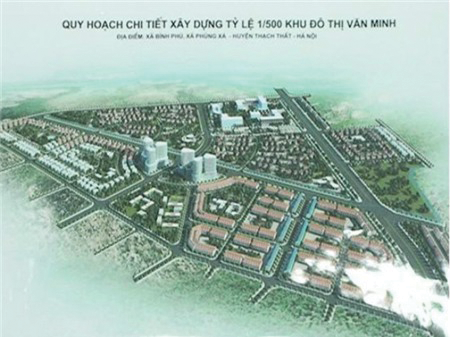 Hà Nội phê duyệt Quy hoạch chi tiết Khu đô thị Văn Minh