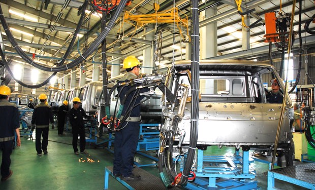 Công nghiệp tăng trưởng khả quan 4 tháng đầu năm 2014