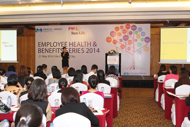 Gần 300 DN FDI đã tham dự hội thảo “Giải pháp phúc lợi cho người lao động” của PVI Sun Life 