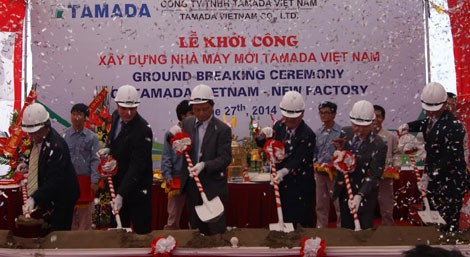 Tamada Việt Nam khởi công xây dựng Nhà máy tại Khu công nghiệp Đình Vũ (DVIZ)