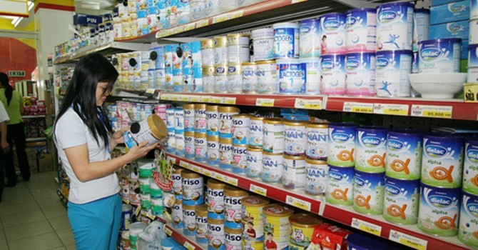 Thực thi giá trần sản phẩm sữa: Mỗi nơi mỗi khác