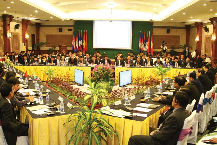 Hội nghị Ủy ban Điều phối chung lần thứ 9 Khu vực Tam giác phát triển Campuchia - Lào - Việt Nam tổ chức cuối tuần qua tại Siem Riap