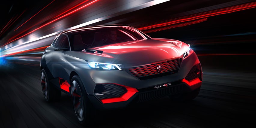 Peugeot Quartz Concept lộ diện tuyệt đẹp