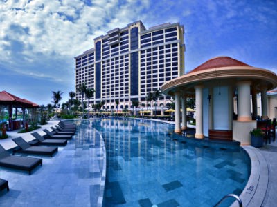 Grand Hồ Tràm Strip hiện là dự án có casino lớn nhất
ở Việt Nam đang hoạt động