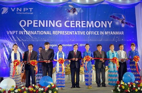 Lễ khai trương văn phòng đại diện VNPT tại Myanmar