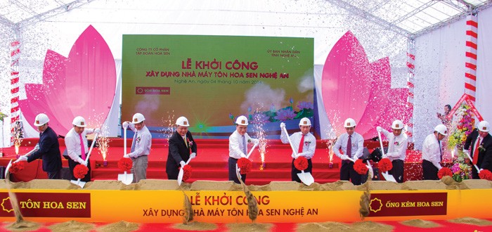 Hoa Sen đầu tư hơn 2.300 tỷ đồng xây nhà máy tại Nghệ An
