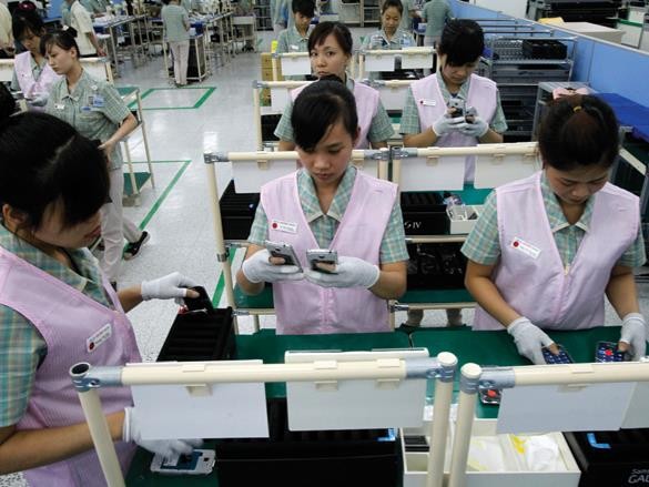 Ngày càng nhiều nhà đầu tư nước ngoài vào Việt Nam vì sức tác động của Samsung. Ảnh: Đức Thanh