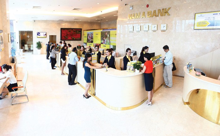 aVới việc thay đổi nhận diện thương hiệu và nội thất PGD, NamA Bank đã có diện mạo mới hết sức ấn tượng
