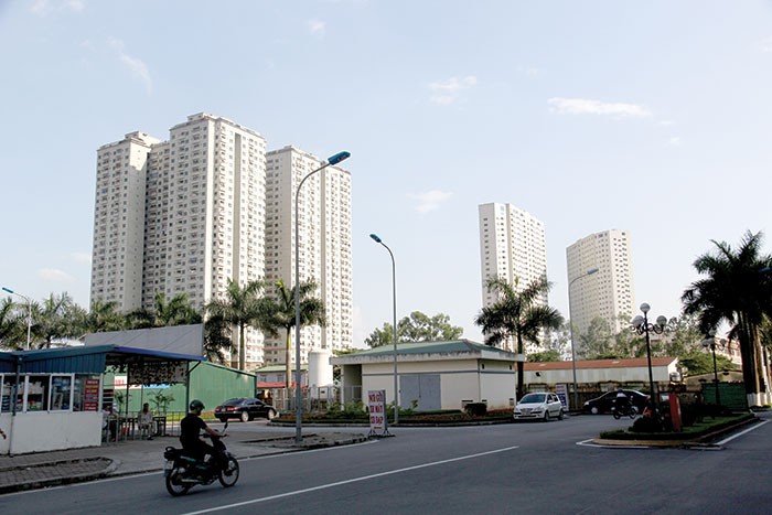 Phân khúc căn hộ vẫn đang dẫn dắt thị trường bất động sản Hà Nội - Ảnh: Hoài Nam