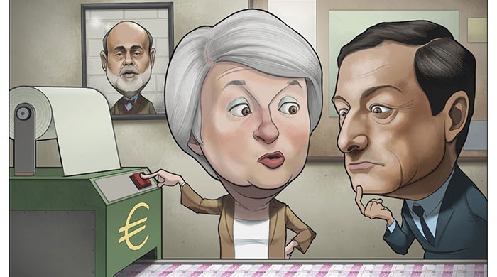 Nếu ECB thực hiện QE, thị trường có thể lại “dậy sóng”