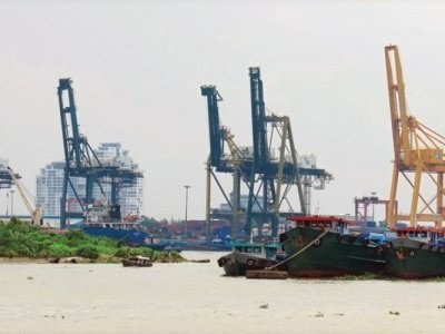 Cảng Sài Gòn từng đứng thứ 25 trong top 50 cảng container lớn nhất thế giới. Ảnh: Chí Cường