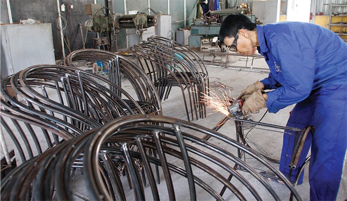 Lĩnh vực sản xuất của Việt Nam tiếp tục phát triển mạnh thời điểm cuối quý I/2015