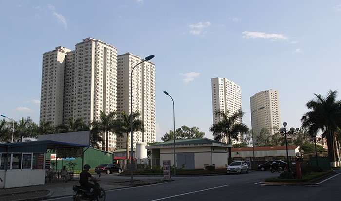 Thị trường căn hộ để bán tại Hà Nội diễn biến rất sôi động trong quý I - Ảnh: Hoài Nam