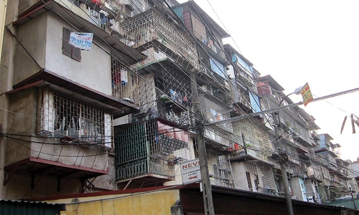 Hà Nội: DN đề xuất cải tạo chung cư cũ Thành Công