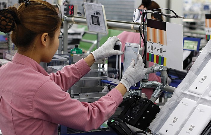 Samsung đang cân nhắc kế hoạch tiếp tục rót vốn vào các dự án tại Việt Nam - Ảnh: Hà Thanh