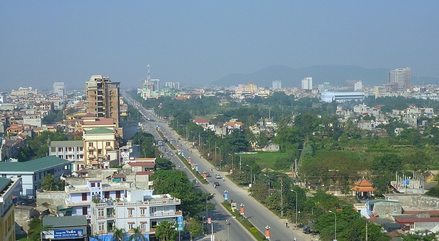 Thành phố Thanh Hoá. Nguồn ảnh: Internet