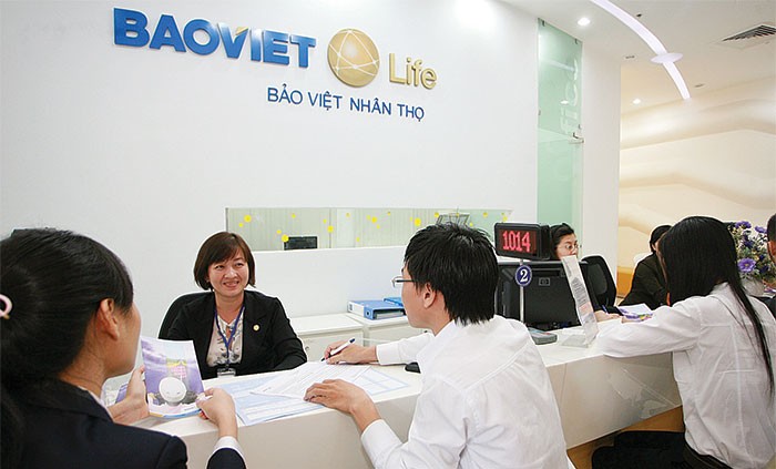 Bảo Việt Nhân thọ chiếm 22,88%, Prudential chiếm 22,34% doanh thu khai thác mới trong quý I/2015 - Ảnh: Hoài Nam